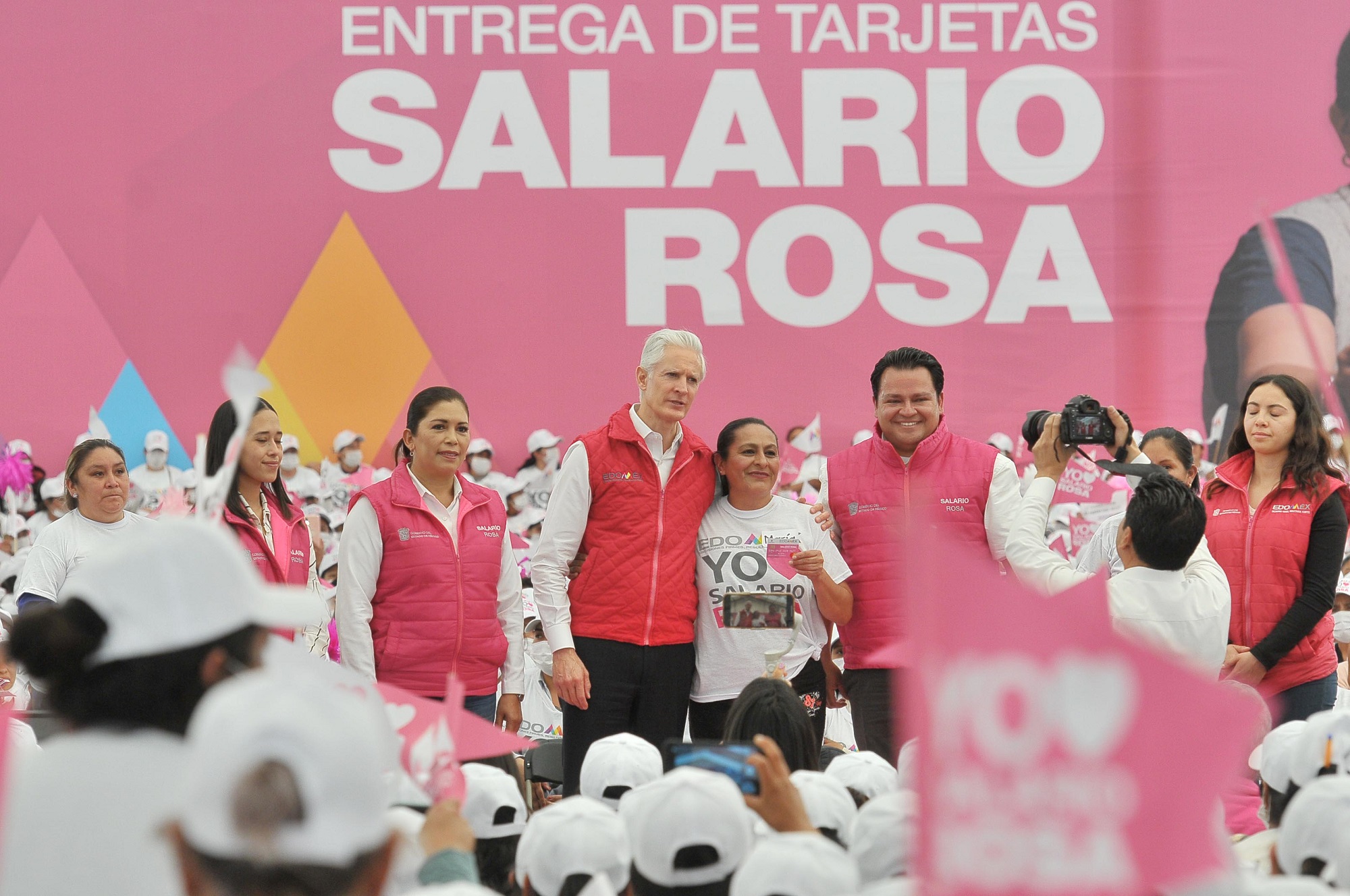 Reciben Salario Rosa Mil Mujeres Mexiquenses Capital Estado De M Xico