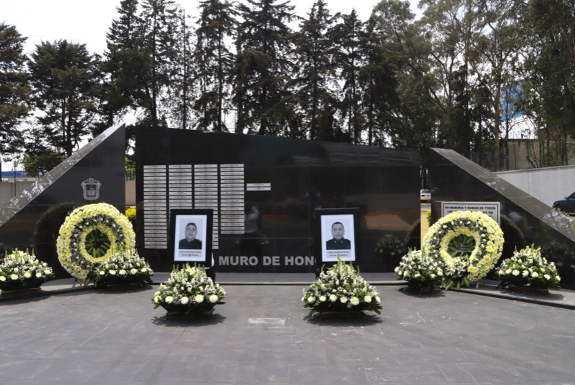 Realizan Guardia De Honor En Memoria De Elementos Ca Dos Capital