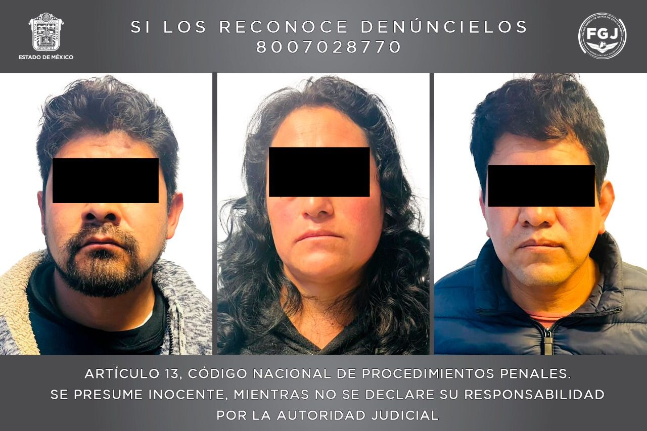 Detienen A Tres Personas Investigadas Ppr Secuestro Agravado Capital Estado De México 4548